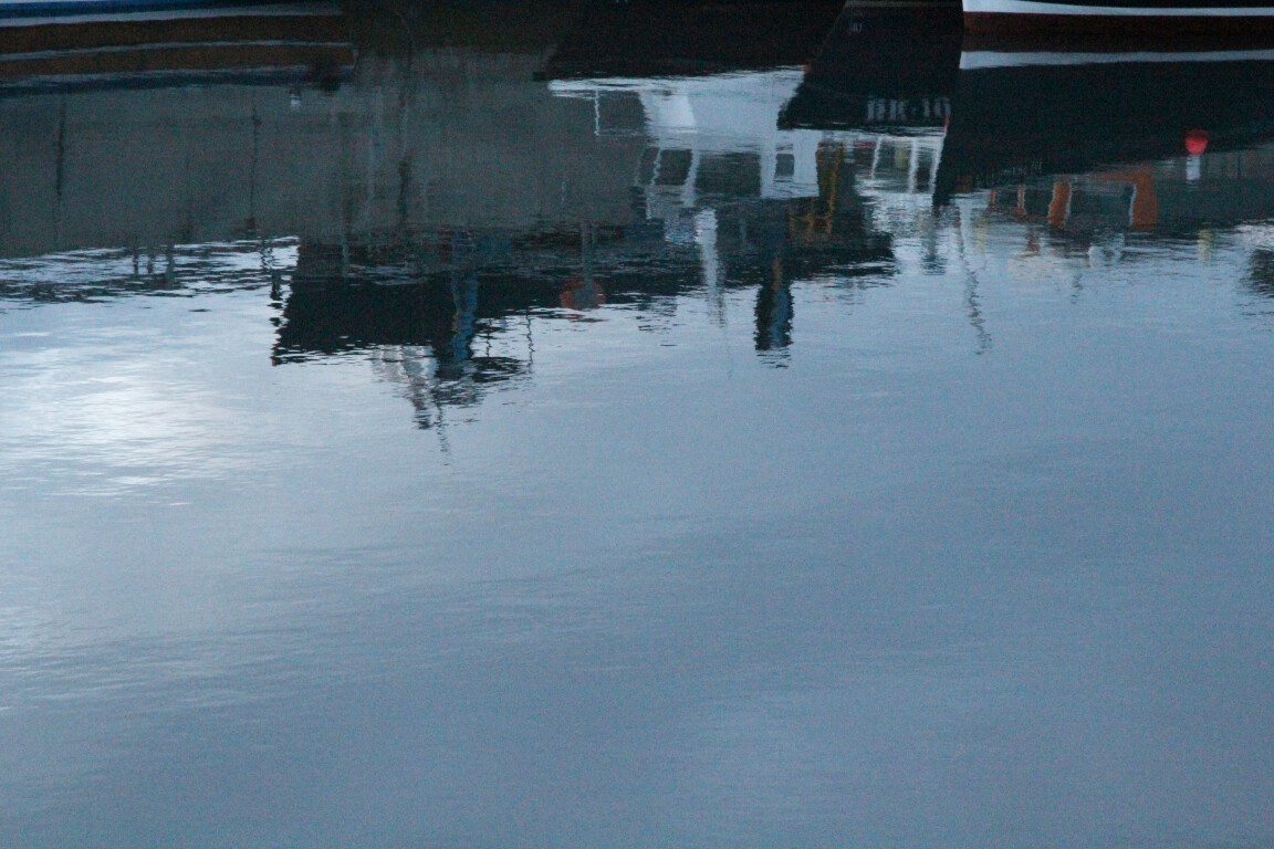 Harbour Reflections, Seahouses, Northumberland